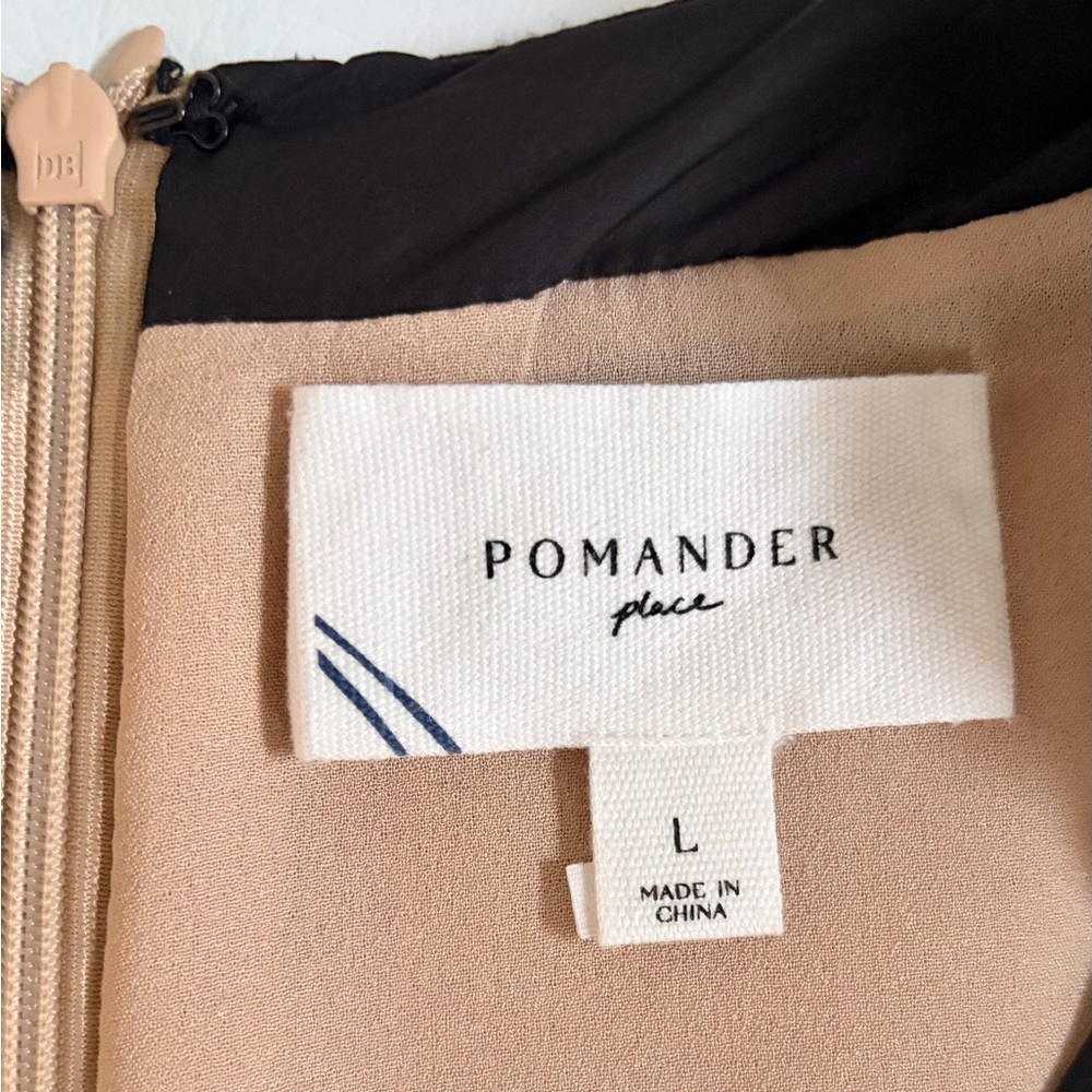 Tuckernuck Pomander Place Coco Tweed Mini Dress Beige size Large - Picture 12 of 16